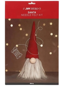 Kit creativ Gnom rosu de iarna, 30 cm, 441821, Creativ Company