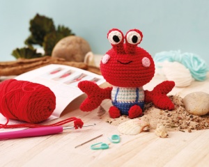 Kit Creativ Minigurumi, model Crab 420333 Graine Creative