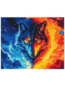 Kit pictura pe numere Beast of the Elements 54004