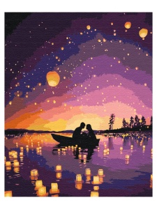 Kit pictura pe numere Dating In The Light Of Celestial Lanterns 51809