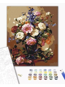 Kit pictura pe numere Exquisite Bouquet 52670
