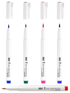 Liner cu tus colorat pentru Desen Marvy Uchida 4600C - 0.5 mm