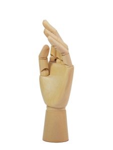 Mana de lemn - femeie - 25 cm Sonnet