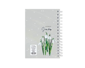Notebook Ghiocel spiralat A5 80g 120 file