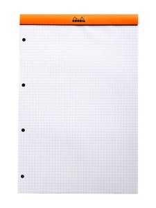 Notebook hartie cu patratele A4+ 80 file 80g Rhodia 2020