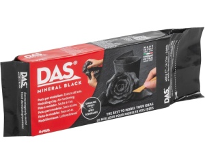 Pasta modelatoare DAS Mineral Black 400g 382400