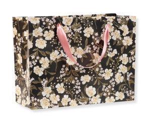 Punga de Cadou 32x13x24,5cm Model Flori de Primavara Clairefontaine 212910C