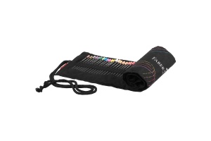 Rollup 72 Creioane Colorate Black Edition Faber-Castell
