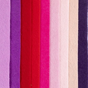 Set 10 coli fetru A4, 2 mm, Purple Pink, 45526 - Img 2