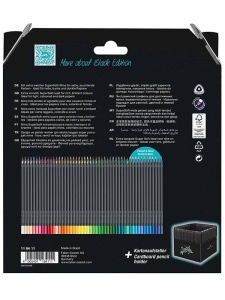 Set 100 de Creioane Colorate Faber-Castell Black Edition 116411