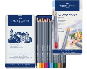 Set 12 creioane Goldfaber Aqua Faber Castell 11 46 12