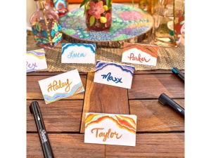 Set 12 Markere Creative Acrylic Sharpie Varf Rotund Pastel