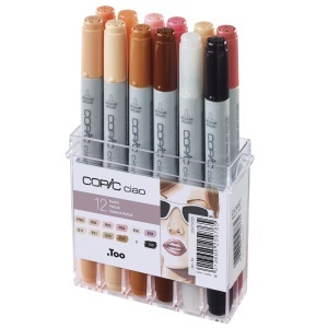 Set 12 markere cu cerneala pe baza de alcool, Copic Ciao Portrait, 22075705 - Img 2