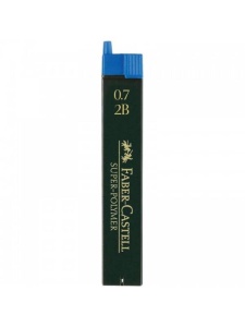 Set 12 Mine pentru Creion Mecanic Super Polymer Faber Castell