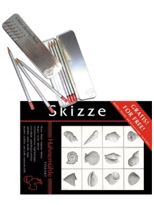 Set 2 sketchbook-uri + set creioane gratuit Hahnemuhle 10650047