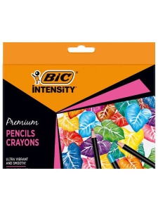 Set 24 creioane colorate Intensity Premium BIC BC9678231