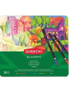 Set 24 creioane de colorat Derwent Academy 2301938