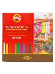 Set 24 pasteluri moi Toison D'Or Kooh-I-Noor 8584