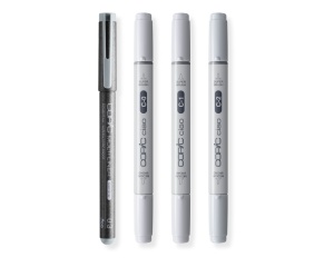 Set 3+1 Copic Ciao Colectia Shade Gri Deschis cu Ton Rece 22075423