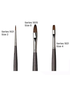 Set 3 pensule cu varf din fire sintetice Colineo da Vinci 4037