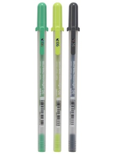 Set 3 Pixuri cu gel Botanic Moonlight fluorescent Sakura poxpgbmoo3g