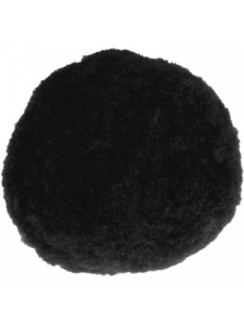 Set 30 pom-pom negre 20mm Meyco 28532