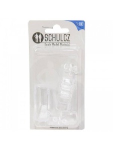 Set 4 autoturisme din plastic transparent Schulcz 03.40100.4
