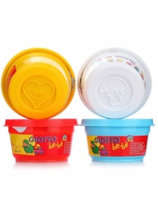 Set 4 plastiline x 100g Giotto Bebe 464901