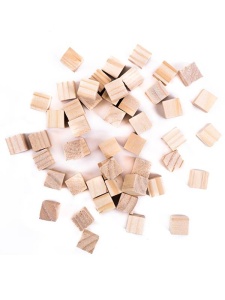 Set 49 cuburi lemn 15x15mm Dp Craft grko-099