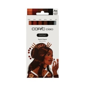Set 6 Copic Ciao Earth Charm 22075585 - Img 1