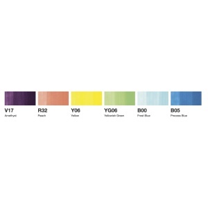 Set 6 Markere Copic Ciao Brights 22075665 - Img 3