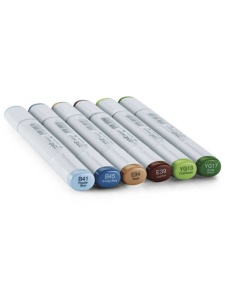 Set 6 Markere Copic Sketch Earth Essentials 21075665