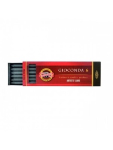 Set 6 mine grafit Gioconda 5.6mm 6B Koh-I-Noor K4865/6B