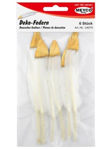 Set 6 pene decorative 10-15cm Meyco