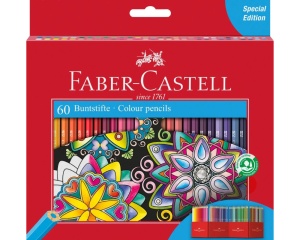 Set 60 creioane colorate Faber Castell 111260