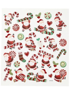 Set abtipilduri Bomboane si Mos Craciun - Iarna Creativ Company 298941