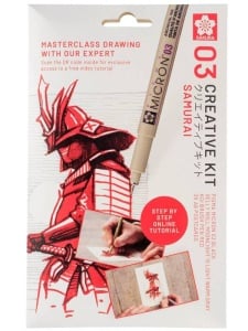 Set creativ Sakura Art - Samurai POAK3D