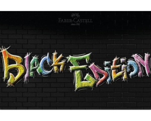 Set de 36 Creioane Colorate in Cutie Metalica Black Edition Faber Castell 116437