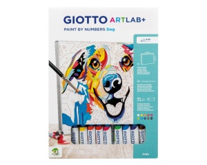Set pictura pe numere Giotto Art Lab Dogs F585100