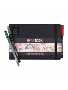 Sketch/note book 21x14.8cm 80 file crem 140 g/mp Sakura 94140004