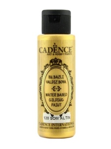 Vopsea acrilica Gilding Paint 120 Pure Gold 70 ml Cadence
