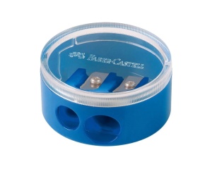 Ascutitoare Dubla Rotunda cu Container Faber Castell FC185418