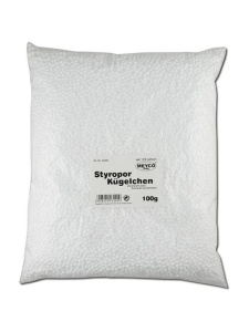Bile din polistiren expandat 3-4mm, 100g Meyco 43200