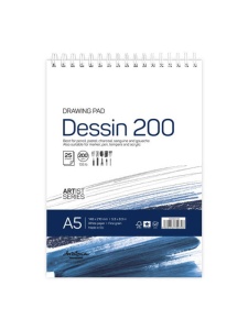 Bloc cu spira Dessin 25 file 200 g/mp Drasca