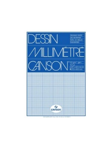 Bloc hartie milimetrica 90 g/mp blue print Dessin Canson
