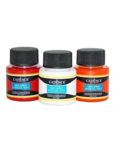 Culori acrilice cu efect de marmorare 45 ml Cadence - Ebru