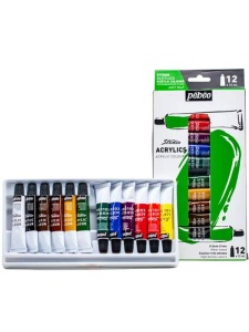 Culori acrilice set 12 x 12 ml Studio Pebeo 668700