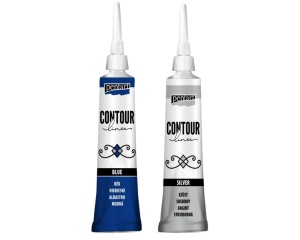 Culori contur 20 ml Pentart