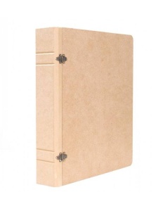 Cutie MDF in forma de carte Ilyas, pentru decorare
