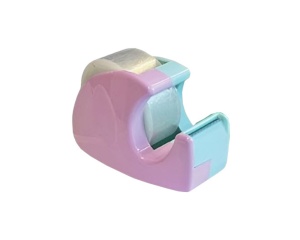 Dispenser bicolor pentru banda adeziva, 19 mm x 33 m, pastel, Arda, C1347P2
